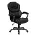 High-Back Leather Layered Upholstered Executive Chair