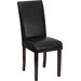 Leather Upholstered Parsons Chair
