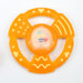 6.8 cm Dual Color Soft Teether with Container
