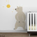 Baby Zoo Bear and Hive Wall Decal