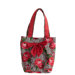 Leopard Floral Bow with Lunch Tote