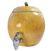 170 oz. Ceramic Orange Beverage Dispenser