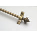 36" Inspiration Stair Rod Set with Pyramid Finials