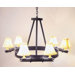 Bundle of Sticks 6 Light Chandelier