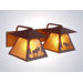 Moose Twin Prairie Vanity Light