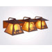 Bear Twin Prairie Vanity Light