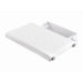 White Wall Mounted Fold-Away Shower Seat