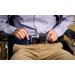 Resident-Release Nylon Belt with Quick-Release Closure in Royal Blue