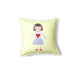 Purple Girl Pillow