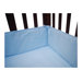 Percale Cotton Mini Crib Bumper