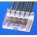 Push-In Wire Connectors in Gray (5 Pole Bagged 100 Pack)