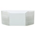 Prism Exit Emergency Lighting Unit in White