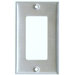Gang Decorator and GFCI Metal Wall Plates in Stainless