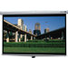 Deluxe Model B HC Matte White Projection Screen - 50" x 50" Square (AV) Format