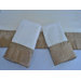 Vertical Pleats Ecru 3-Piece Decorative Towel Set
