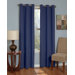 Microfiber Grommet Blackout Window Panel in Navy