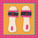 Tres Chic Shoes I Wall Art