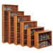 Contemporary Bookcase with 2 Shelves