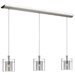 3 Light Horizontal Pendant