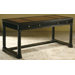 Dawson Table Desk with Leather Inlay