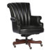 Ribbed Leather Executive Office Chair
