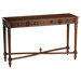 Accents Console Table with Leaf Details