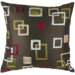 T-2755 18" Decorative Pillow in Brown