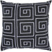 T-3565 18" Decorative Pillow in Black