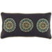 Gray and Aqua Decorative Pillow