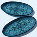 Sabrine Design 16" Oval Platter (Set of 2)