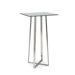 Spicci Bar Table in Clear Glass