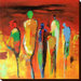 Colorful Figures Wall Art