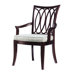 Hudson Street Oval Back Arm Chair