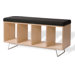 Birch Wooden Storage Bench