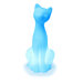 Siamese Cat Pet Lamp in Sky Blue