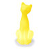 Siamese Cat Pet Lamp in Mellow Yellow