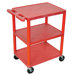 32.5'' 3 Shelf Utility Cart