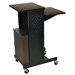 Mobile Presentation Station with Cabinet