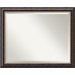 Tuscan Large Mirror in Distressed Black