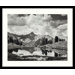 Mount Clarence King, 1925 by Ansel Adams, Framed Print Art - 21.04" x 25.04"