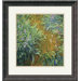 The Path in the Iris Garden by Claude Monet Framed Fine Art Print - 18.18" x 16.68"