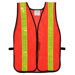 Hi Vis Mesh Safety Vest in Orange 