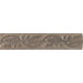 Costa Rei 2" x 10" Leaf Accent Strip in Terra Marrone