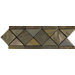 Natural Stone 4" x 11" Slate Border #14 Listello