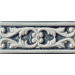 Cape Cod 4" x 9" Seashore Accent Tile in Ocean Blue Crackle