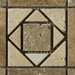 4" x 4" Osorno Travertine Listello Corner