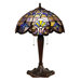 Tiffany Style Blue Victorian Table Lamp