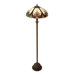 Tiffany Style Victorian Floor Lamp with 300 Glass Pieces