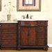 55.5" Butler Single Bathroom Vanity Set