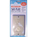 Safe-Plate D&eacute;cor Outlet Cover in Almond